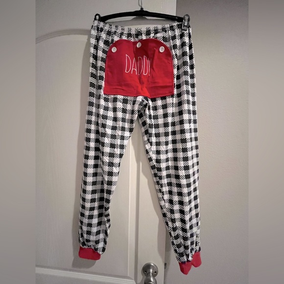 Men’s Christmas Pajamas Set - Personalized: DADDY - Picture 2 of 7